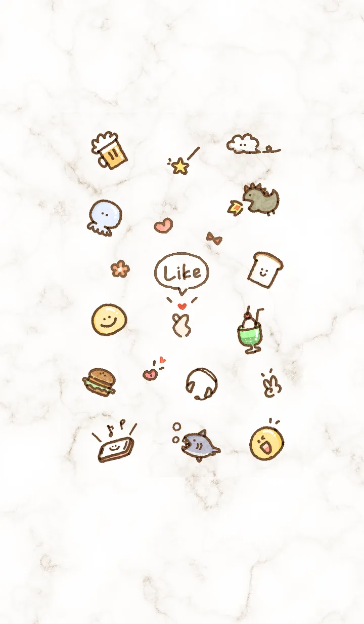 [LINE着せ替え] シンプルなアイコン8♬ブラウン03_1の画像1