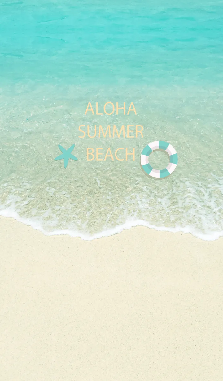 [LINE着せ替え] ALOHA SUMMER BEACH..79の画像1