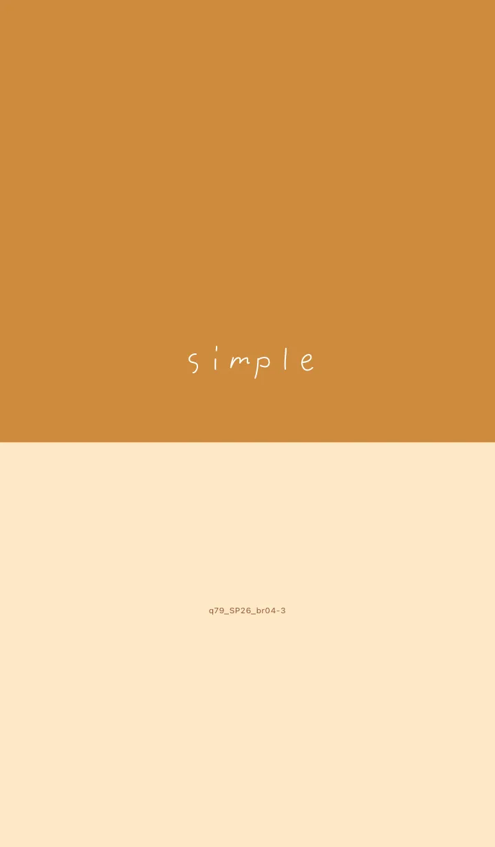 [LINE着せ替え] q79_26_ブラウン4-3の画像1