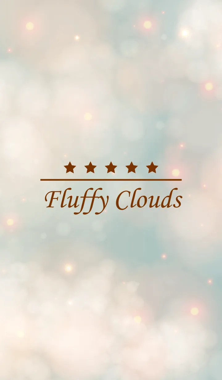 [LINE着せ替え] Fluffy Clouds RETRO 27の画像1