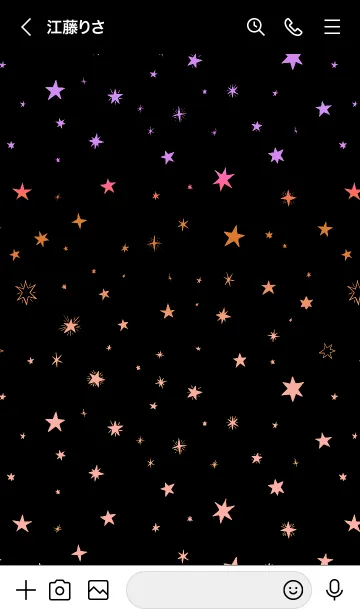 [LINE着せ替え] ミニ スターズ _20の画像3