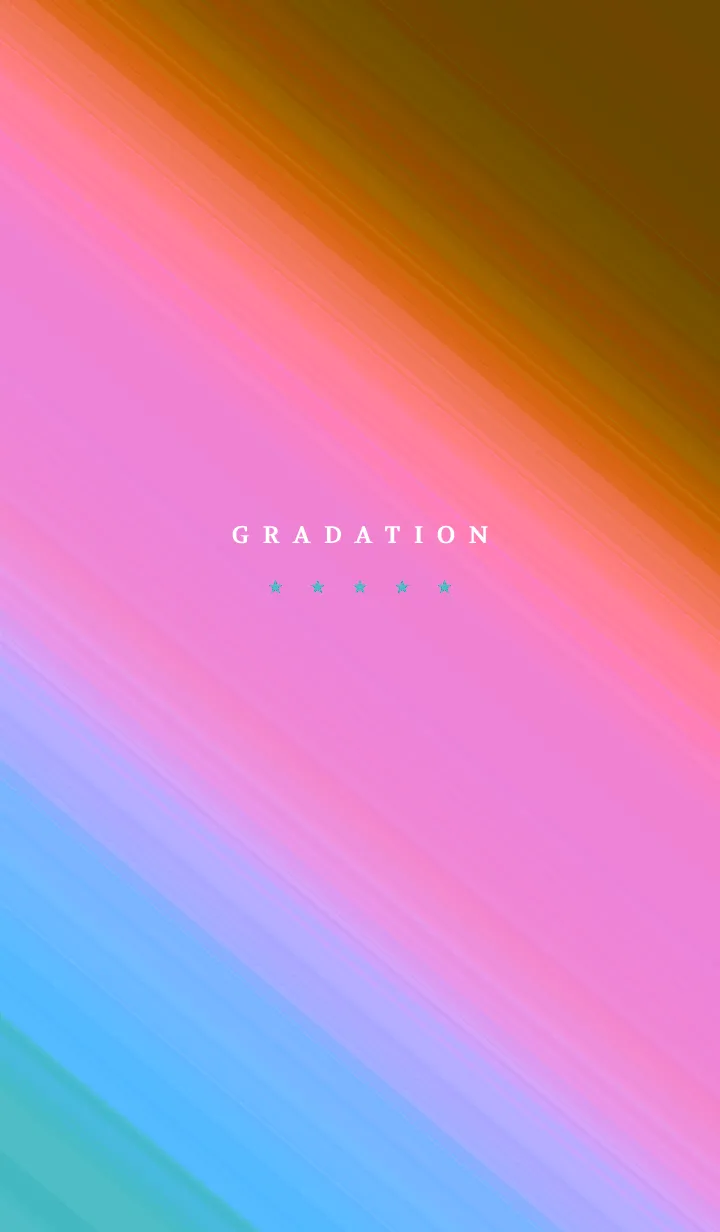 [LINE着せ替え] グラデーション ミニ スター 115の画像1