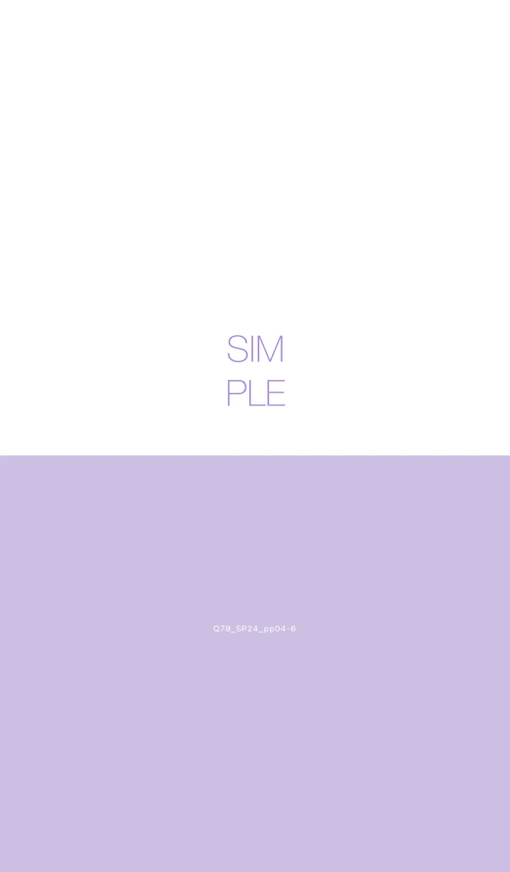 [LINE着せ替え] Q79_24_パープル4-6の画像1