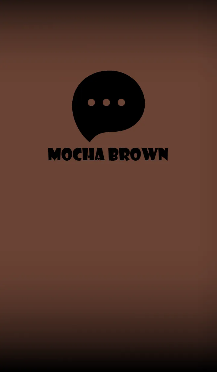 [LINE着せ替え] Mocha Brown And Black V.2 (JP)の画像1