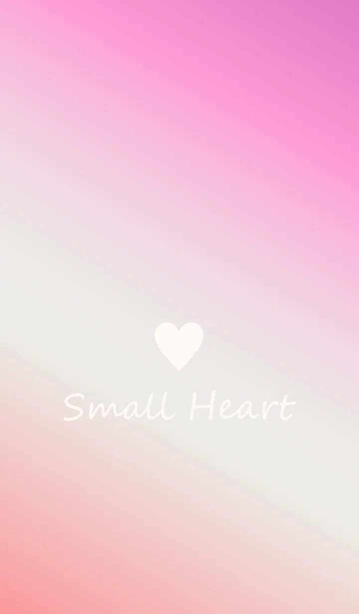 [LINE着せ替え] Small Heart *Red+Pink*の画像1