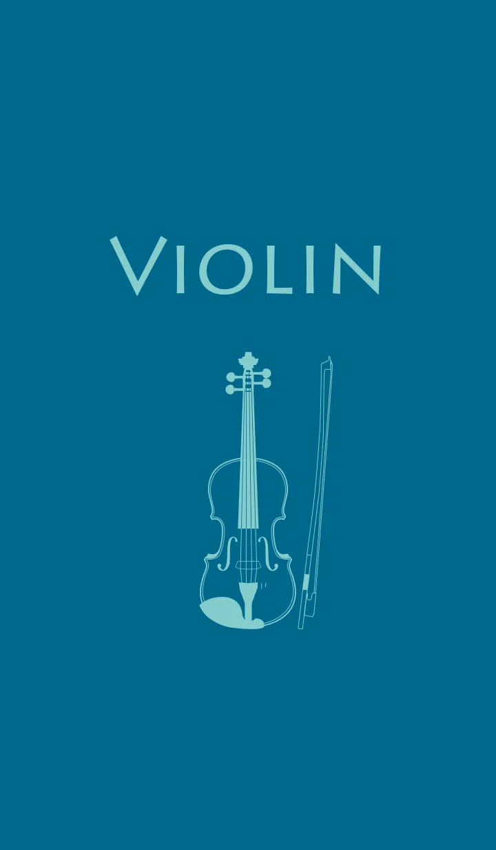 [LINE着せ替え] バイオリン 鴨の羽色の画像1