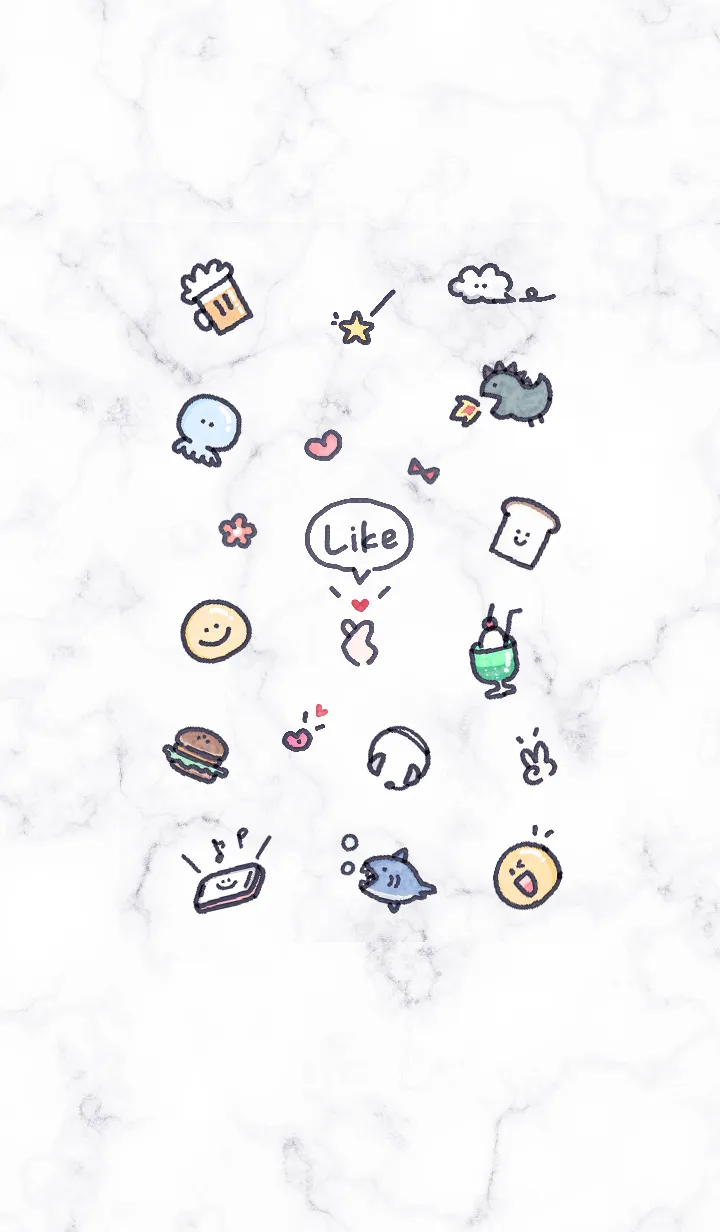 [LINE着せ替え] シンプルなアイコン8♬ウィスタリア08_1の画像1