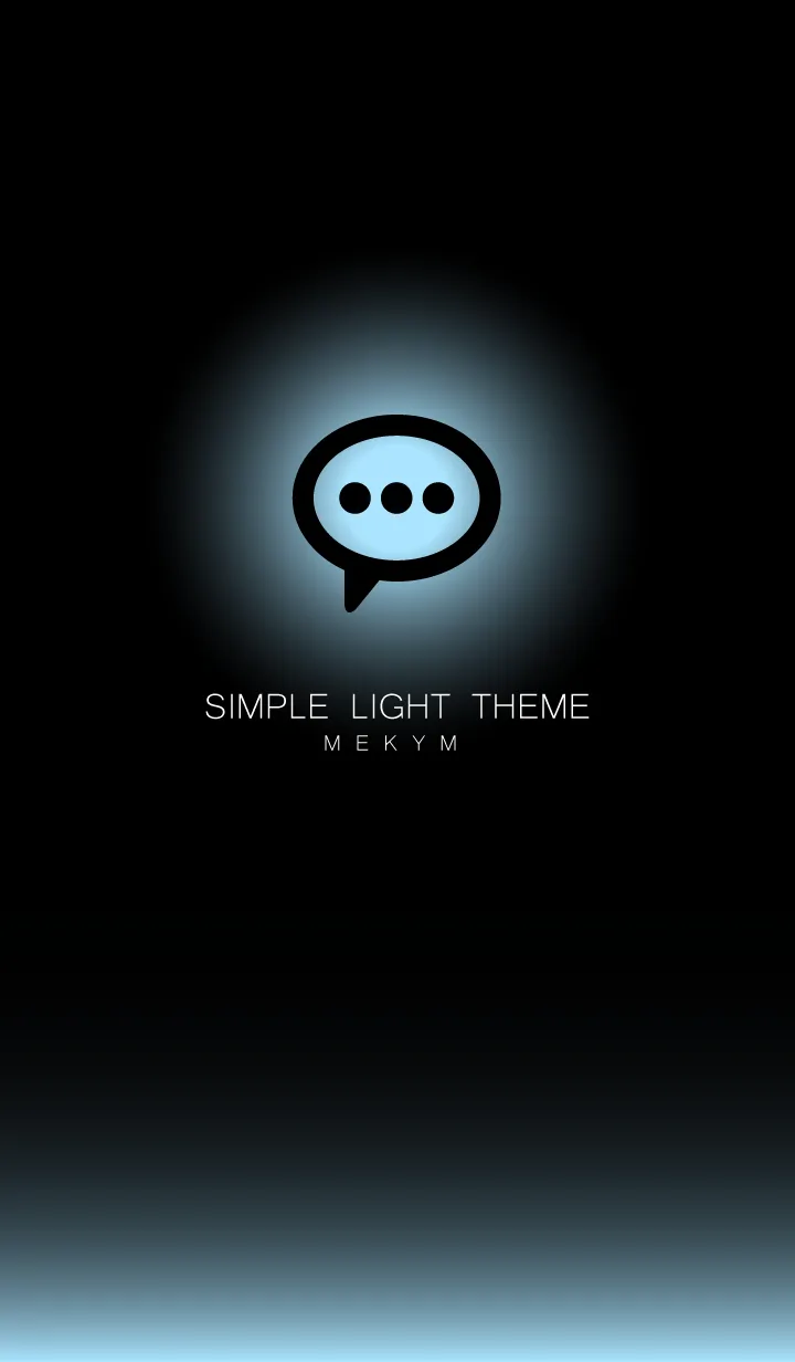 [LINE着せ替え] SIMPLE LIGHT ICON-GRADATION 4の画像1