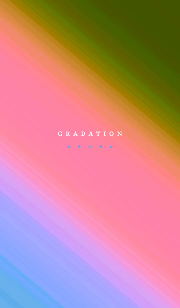 [LINE着せ替え] グラデーション ミニ スター 116の画像1