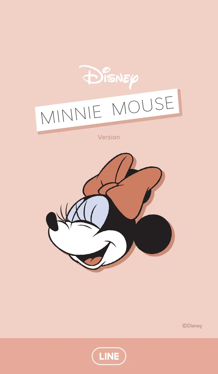 [LINE着せ替え] ミニーマウス（ミニマムピンク）の画像1