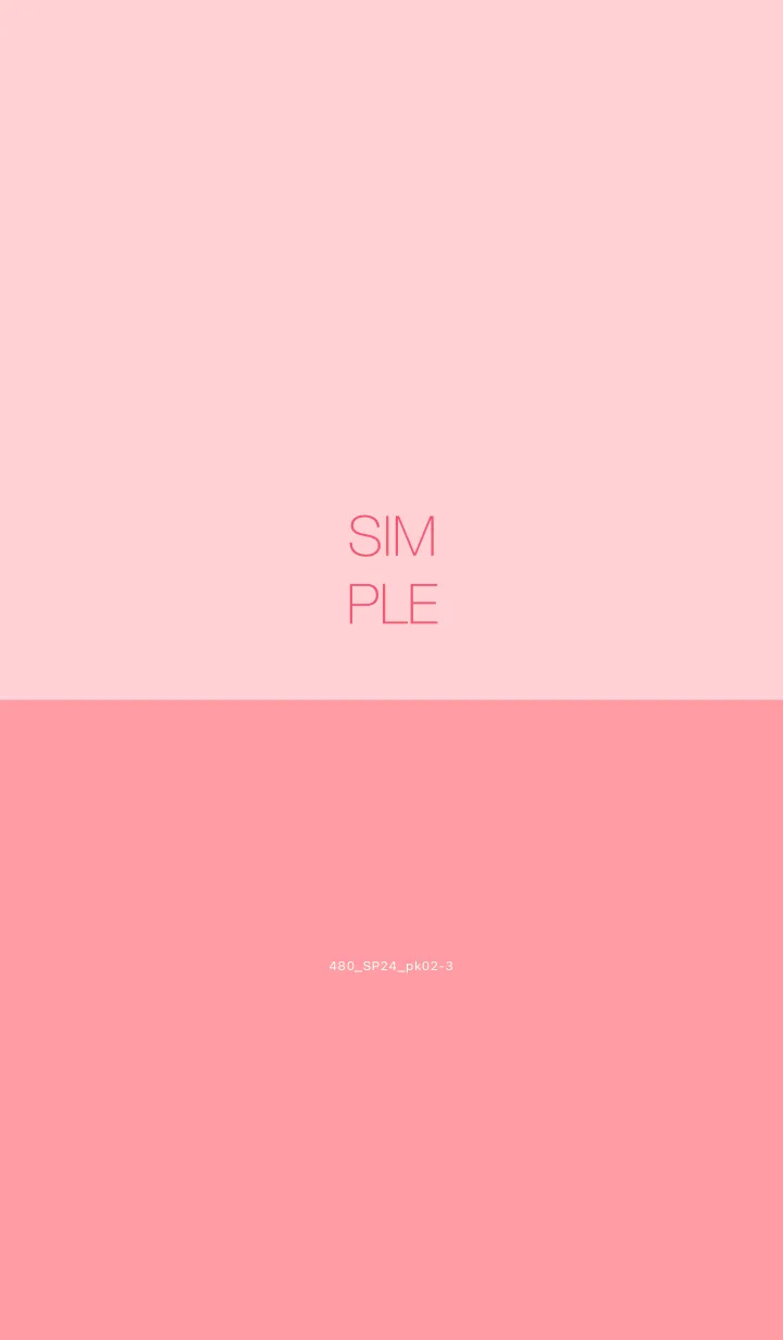 [LINE着せ替え] 480_24_ピンク2-3の画像1