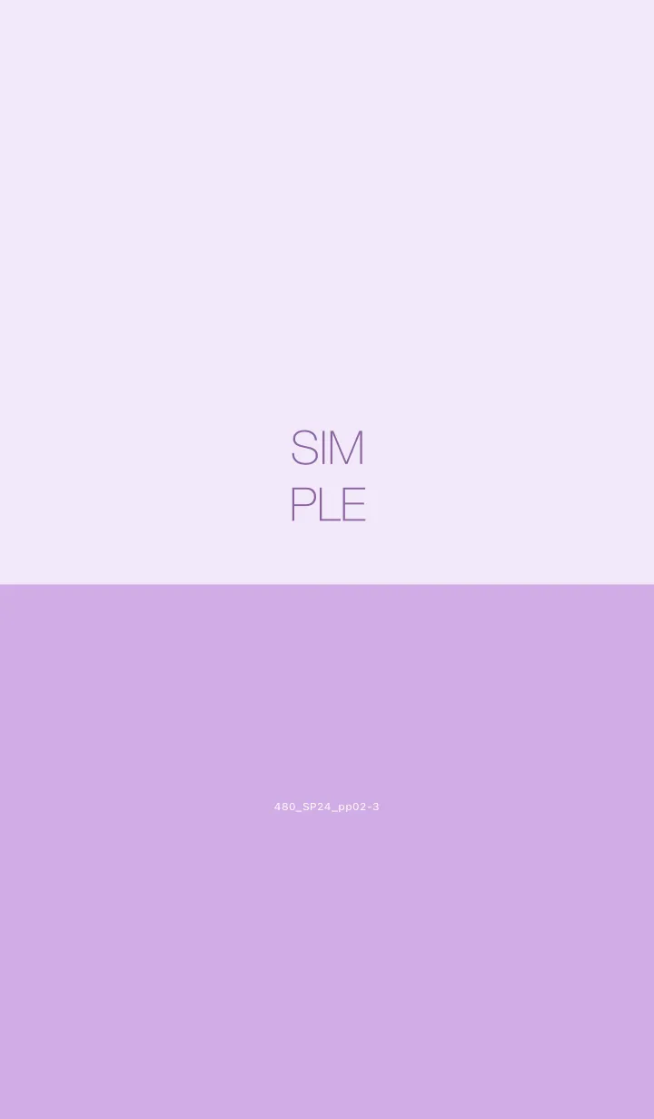 [LINE着せ替え] 480_24_パープル2-3の画像1