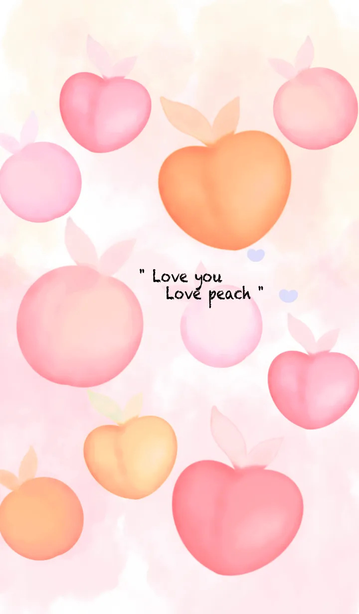 [LINE着せ替え] Wonderful pastel peach 11の画像1