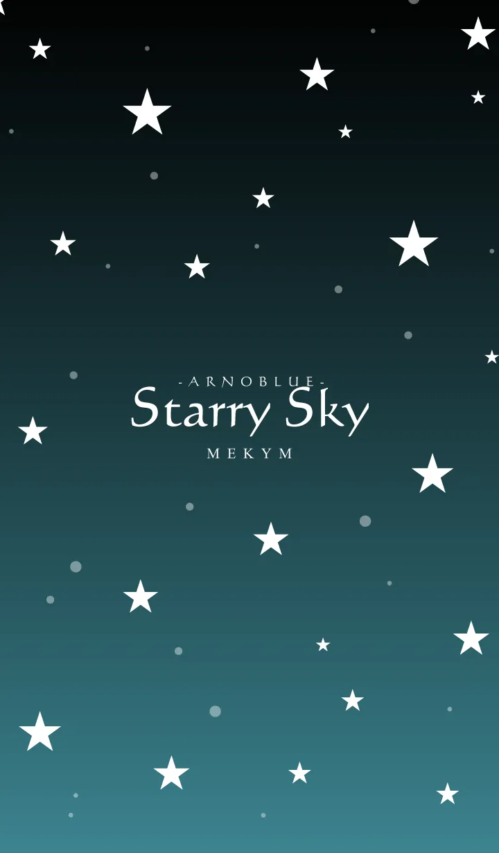 [LINE着せ替え] - Starry Sky Arno Blue -の画像1