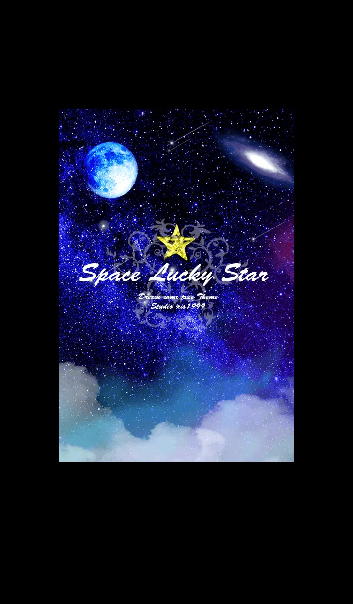 [LINE着せ替え] 宇宙の幸運の星★Space Lucky STAR★2の画像1