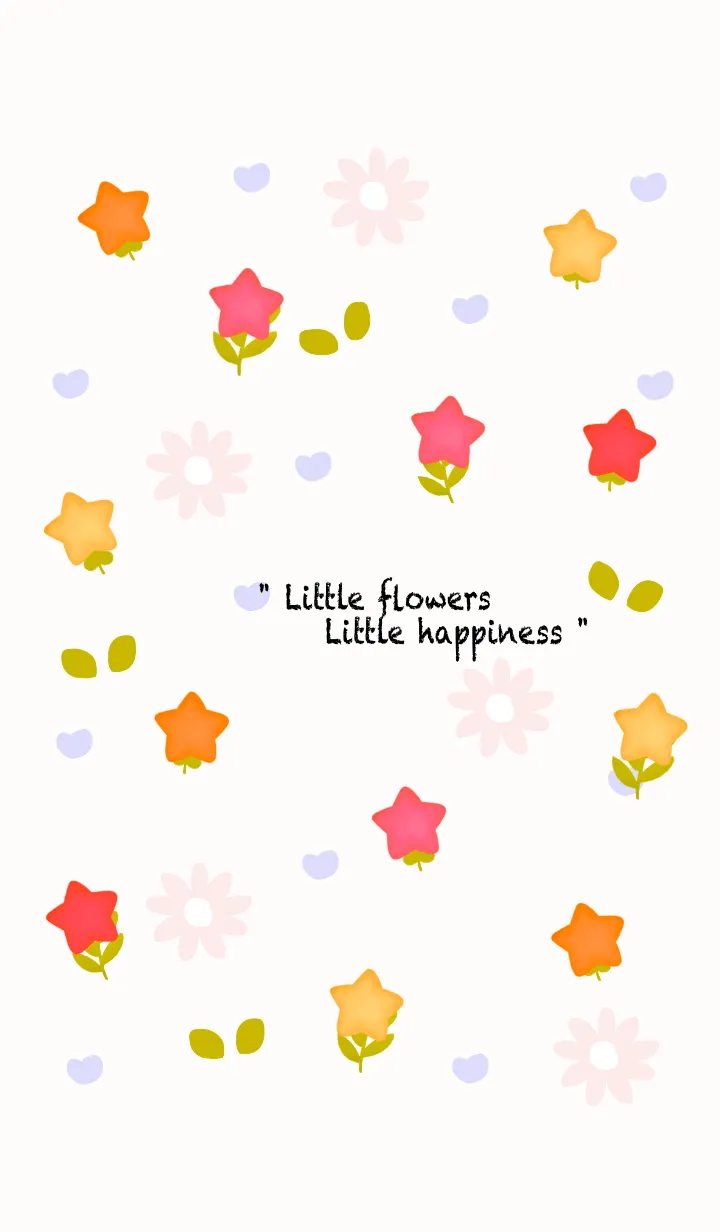 [LINE着せ替え] Wonderful star flowers 13の画像1