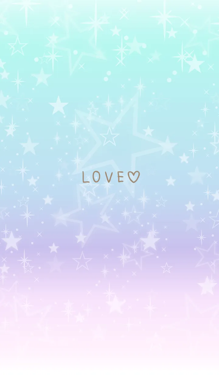 [LINE着せ替え] 星 グラデーション20の画像1