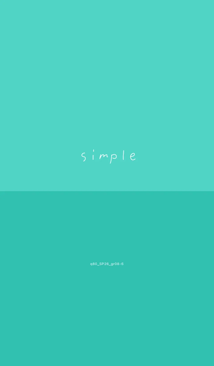 [LINE着せ替え] q80_26_グリーン8-6の画像1