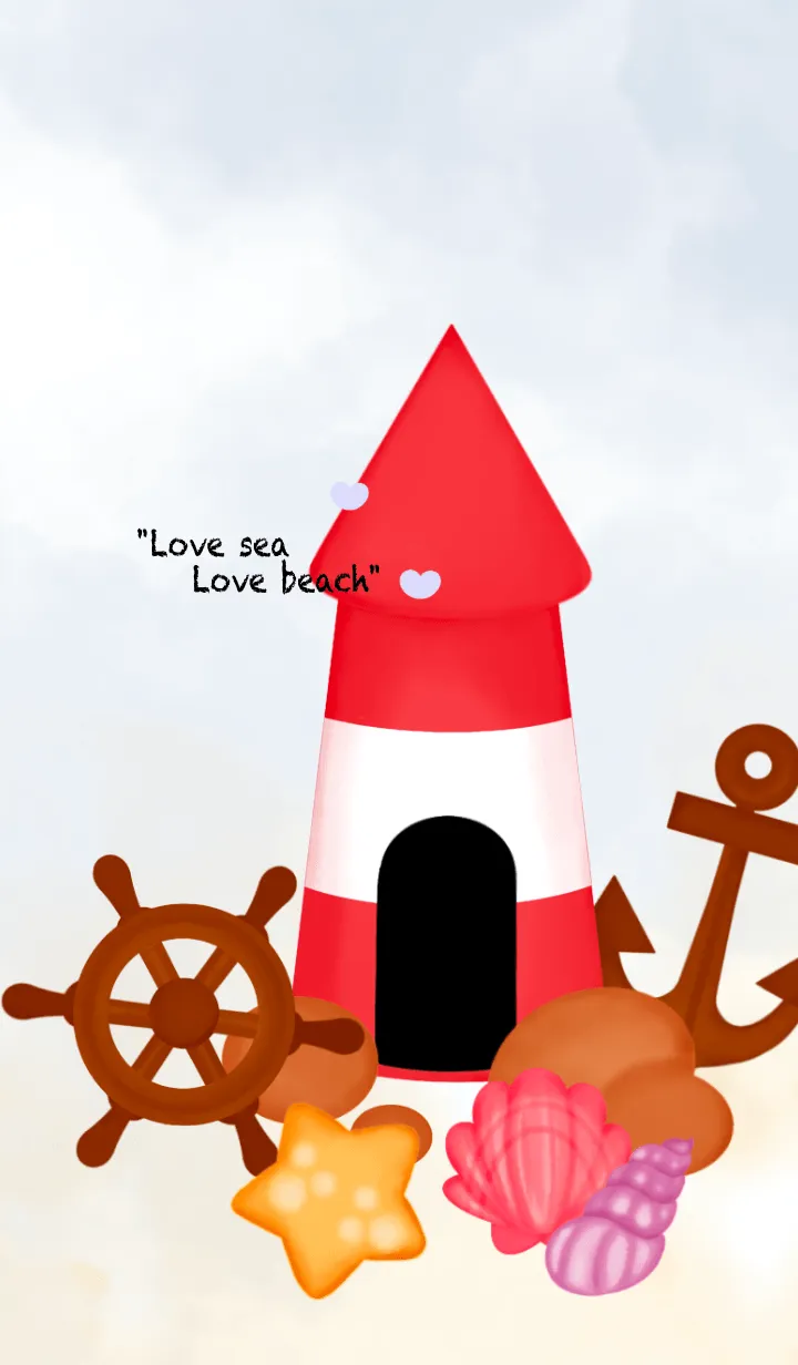 [LINE着せ替え] Wonderful beach 9の画像1