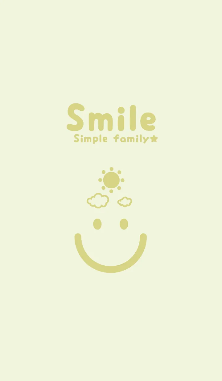 [LINE着せ替え] スマイル＆SUN 白百合の画像1