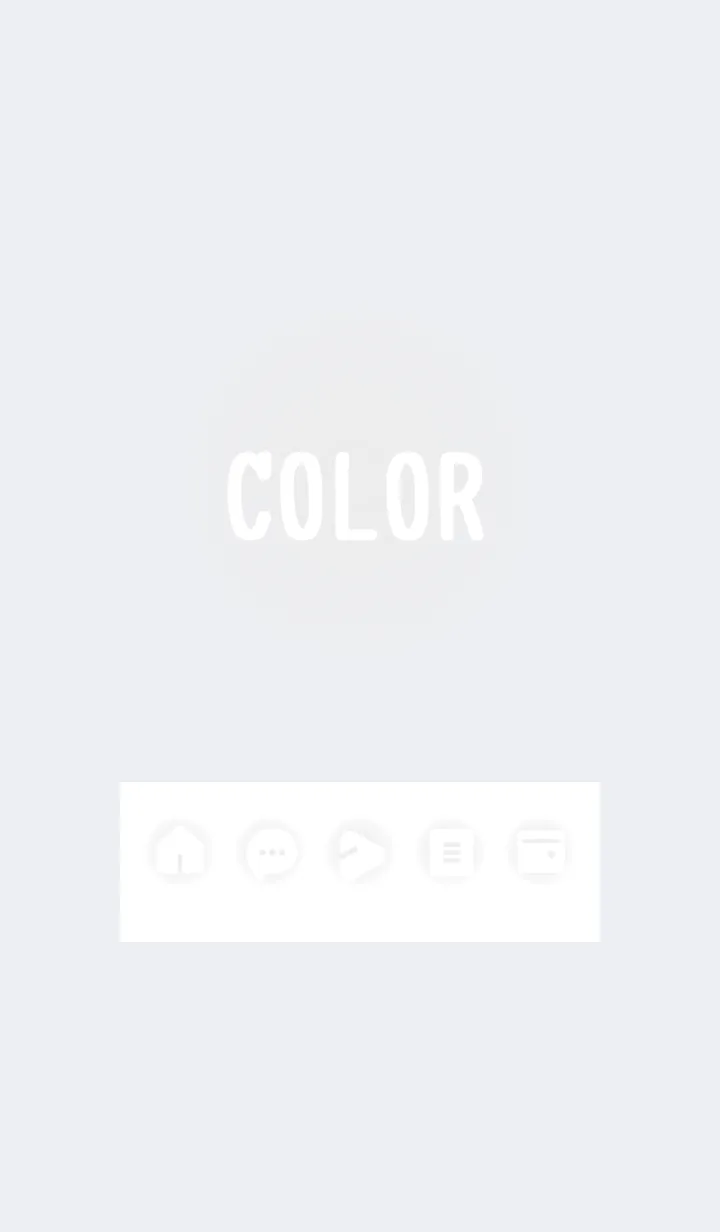 [LINE着せ替え] bw color D01の画像1