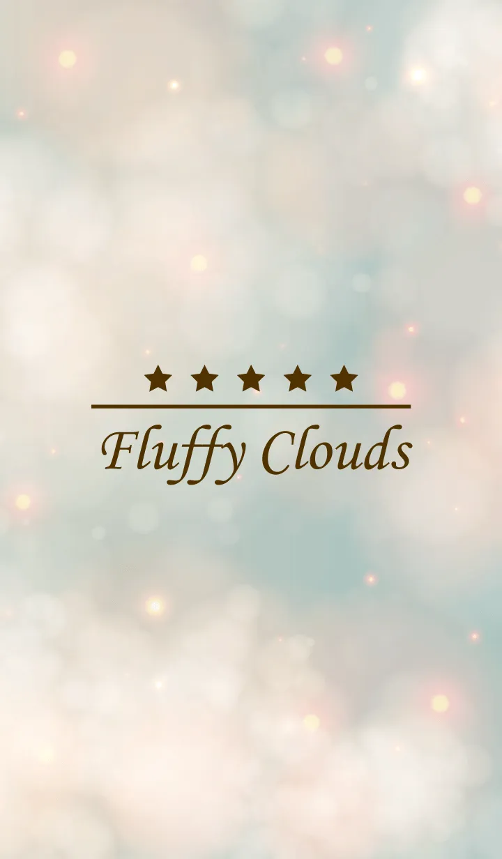 [LINE着せ替え] Fluffy Clouds RETRO 28の画像1