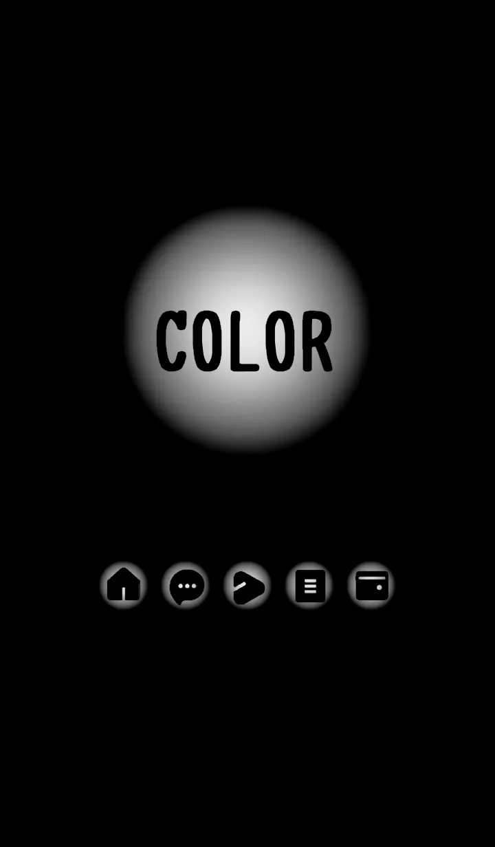 [LINE着せ替え] bw color D05の画像1