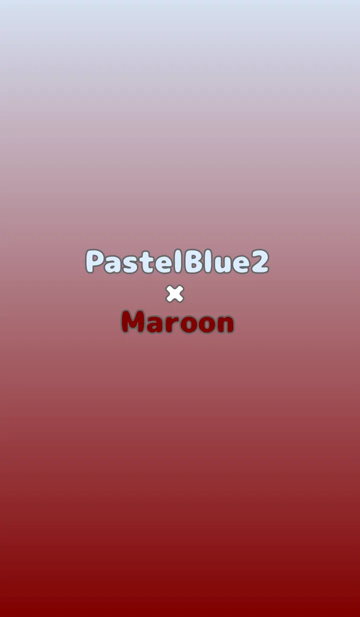 [LINE着せ替え] パステルブルー2★マルーン.TKCの画像1
