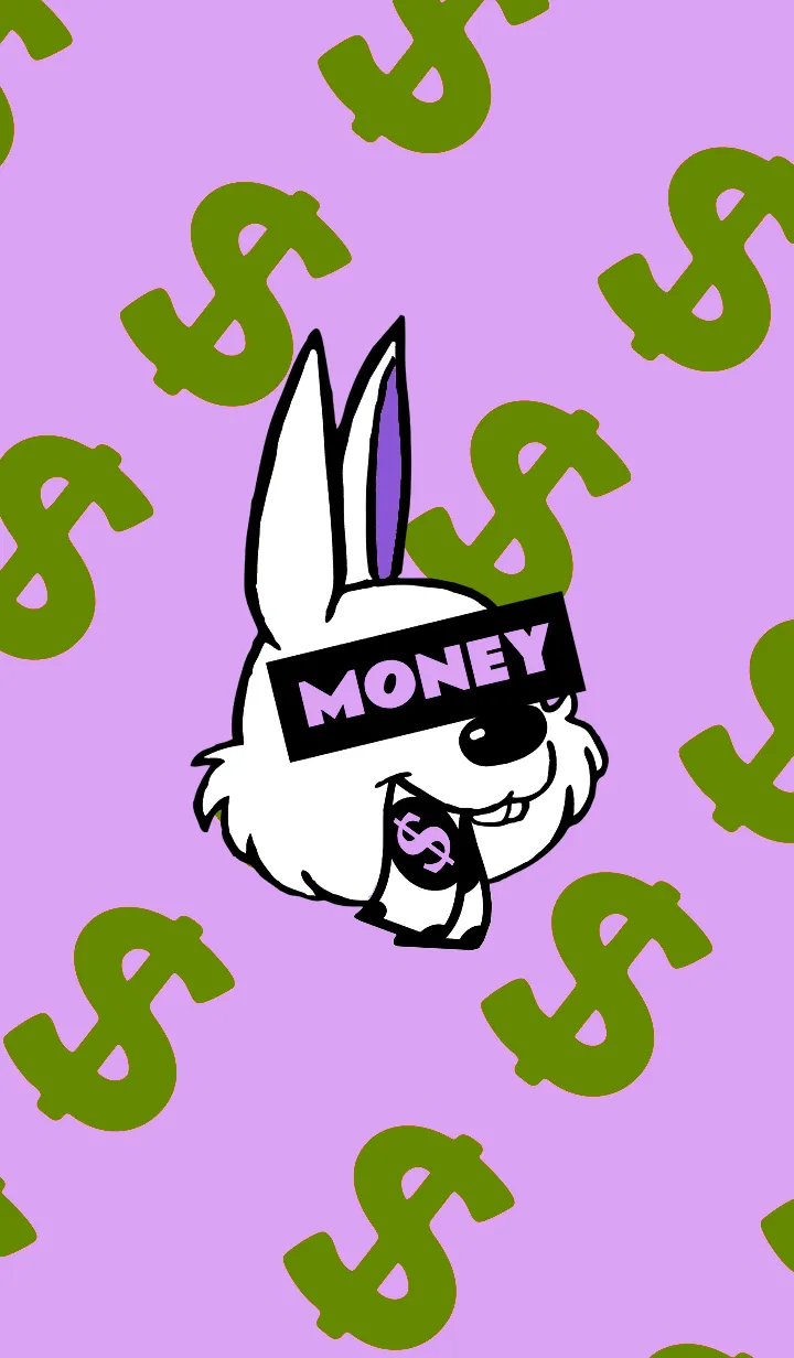 [LINE着せ替え] マネー ラビット 240の画像1