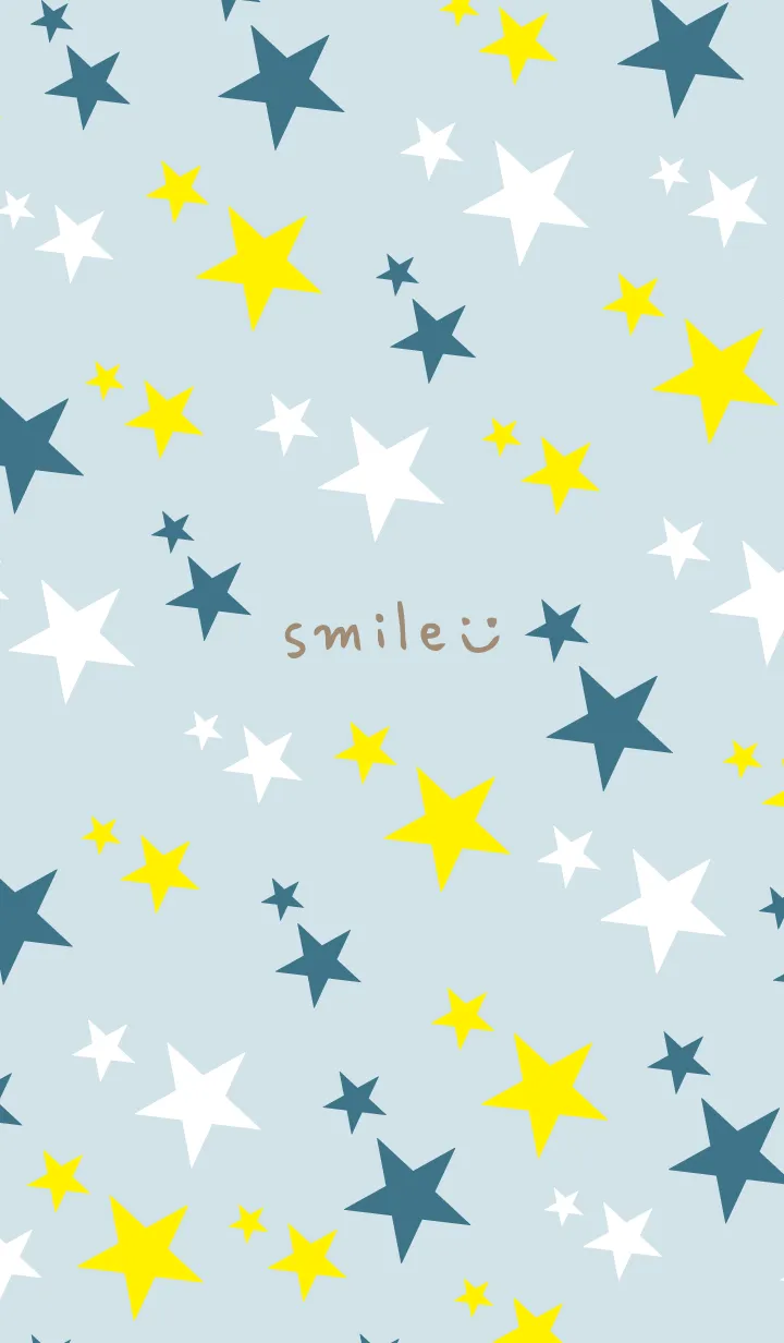 [LINE着せ替え] 3色の星3の画像1