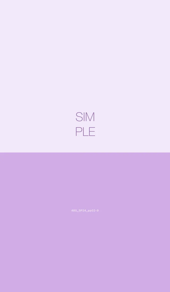 [LINE着せ替え] 480_24_パープル2-9の画像1