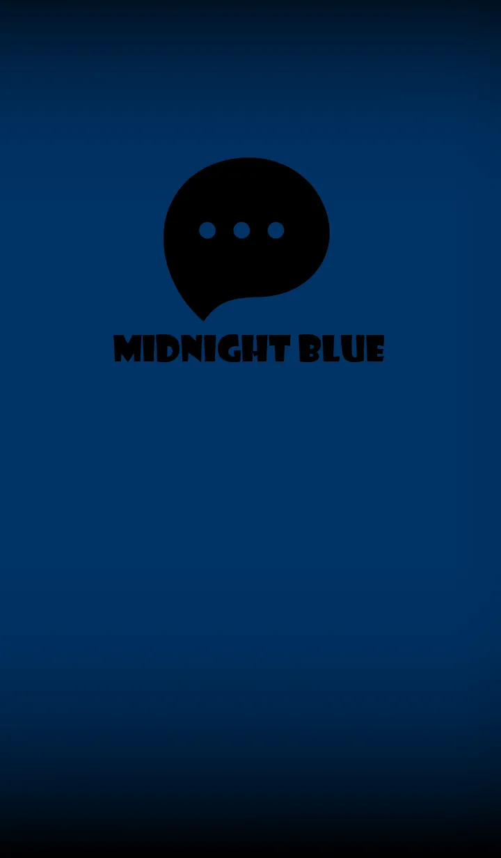 [LINE着せ替え] Midnight Blue And Black V.2 (JP)の画像1