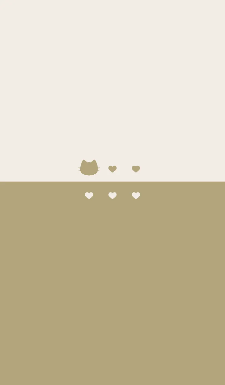 [LINE着せ替え] ねことハート(dusty colors:03)の画像1