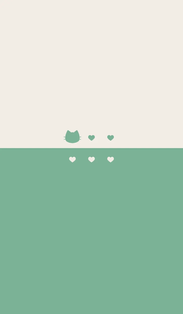 [LINE着せ替え] ねことハート(dusty colors:05)の画像1