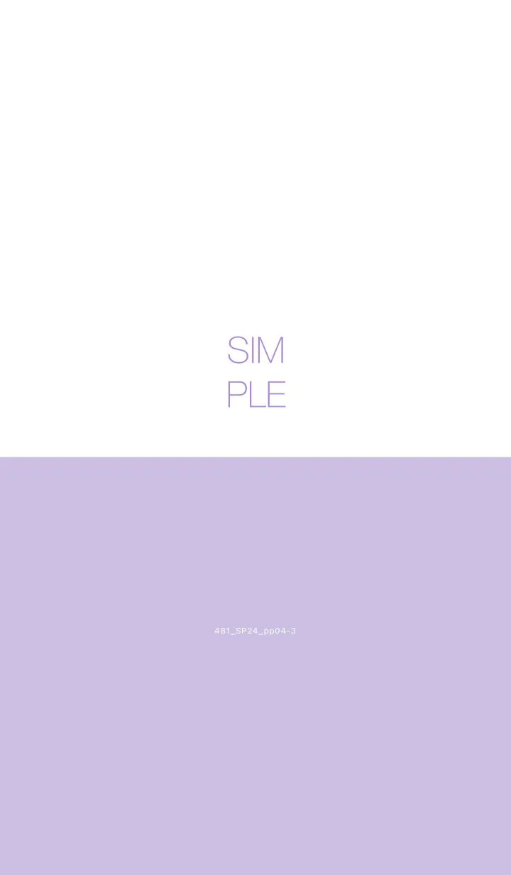 [LINE着せ替え] 481_24_パープル4-3の画像1