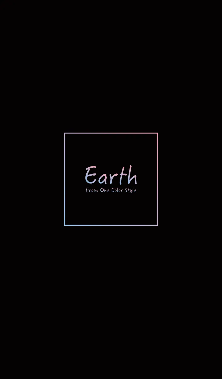 [LINE着せ替え] Earth／ナイトレインボーの画像1