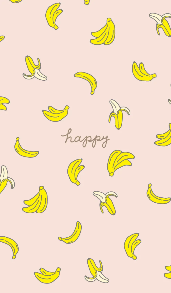 [LINE着せ替え] バナナ柄12の画像1