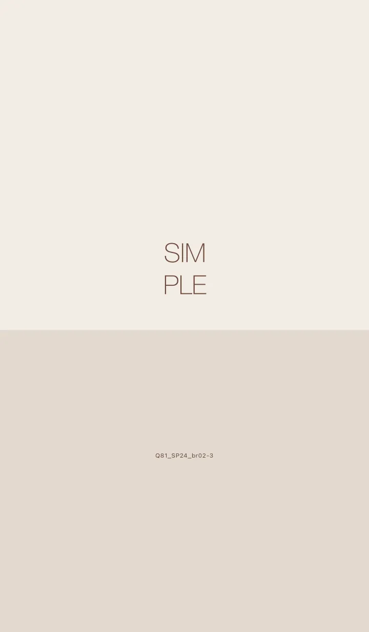 [LINE着せ替え] Q81_24_ブラウン2-3の画像1