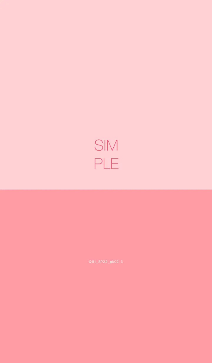 [LINE着せ替え] Q81_24_ピンク2-3の画像1