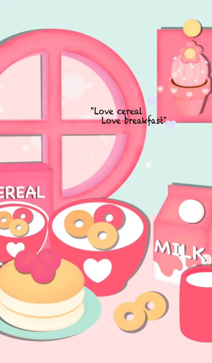 [LINE着せ替え] Sweet breakfast set 3の画像1