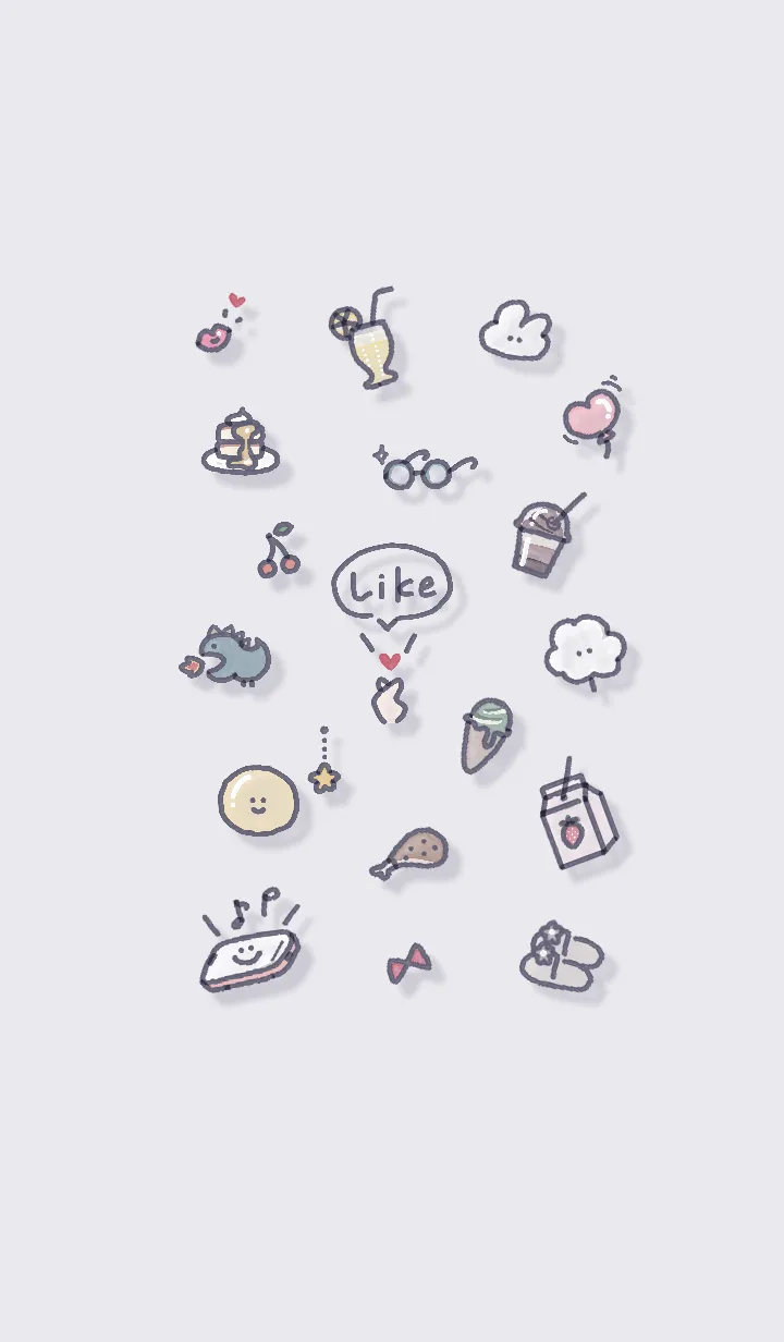 [LINE着せ替え] お洒落なアイコン14♥ウィスタリア06_1の画像1