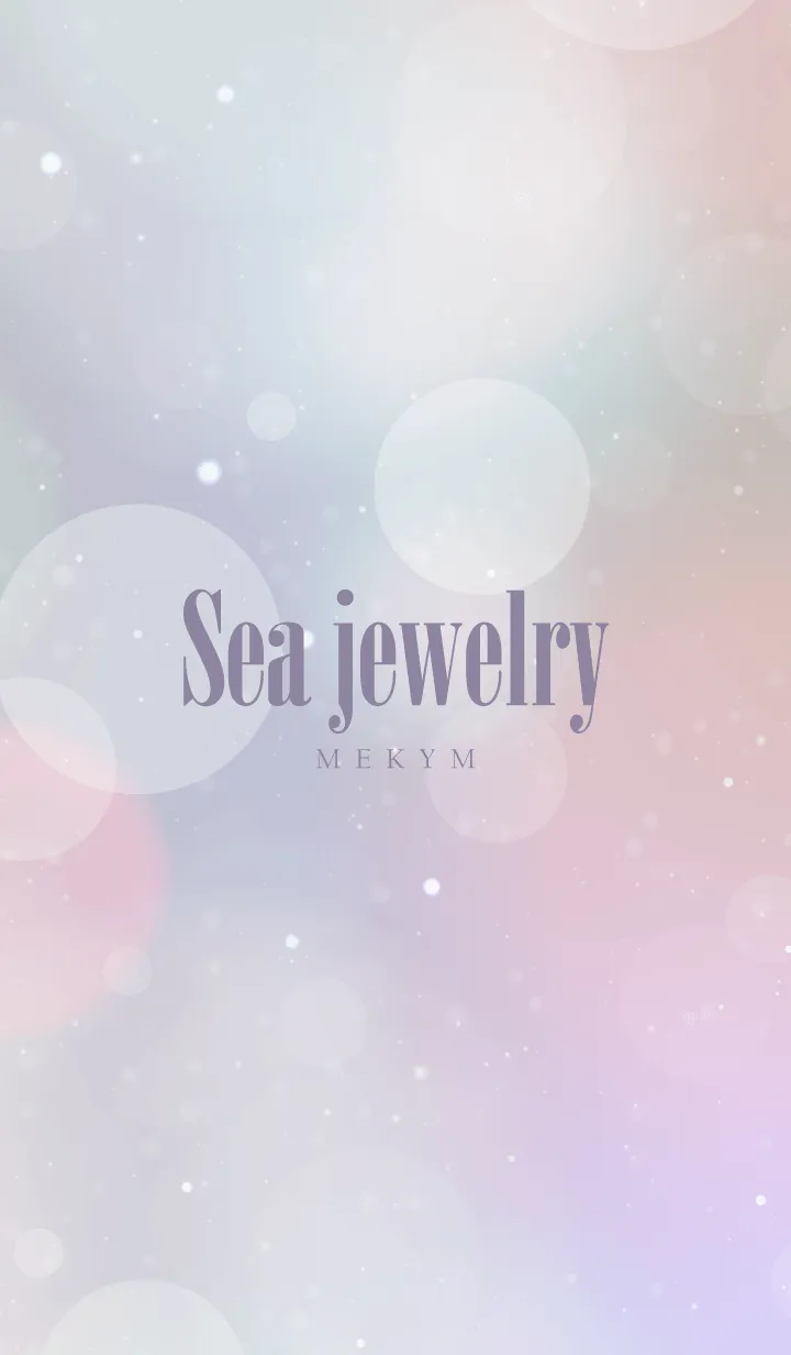 [LINE着せ替え] -SEA JEWELRY- MEKYM 19の画像1