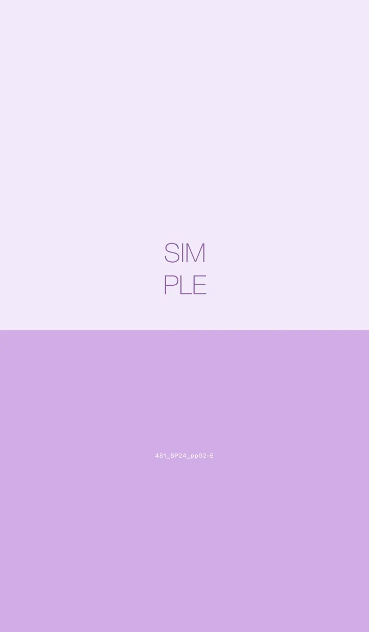 [LINE着せ替え] 481_24_パープル2-6の画像1