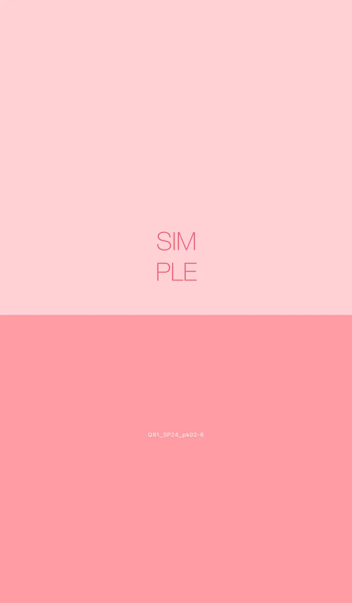 [LINE着せ替え] Q81_24_ピンク2-6の画像1