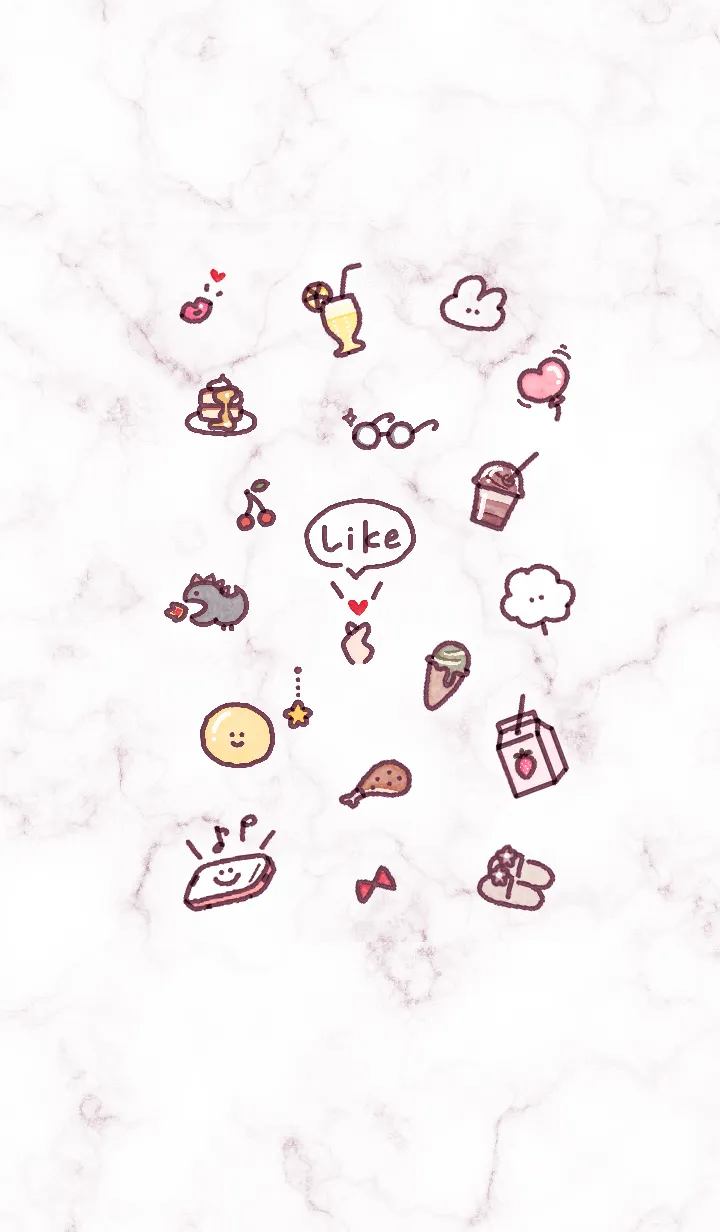 [LINE着せ替え] シンプルアイコン10♦バイオレット04_1の画像1