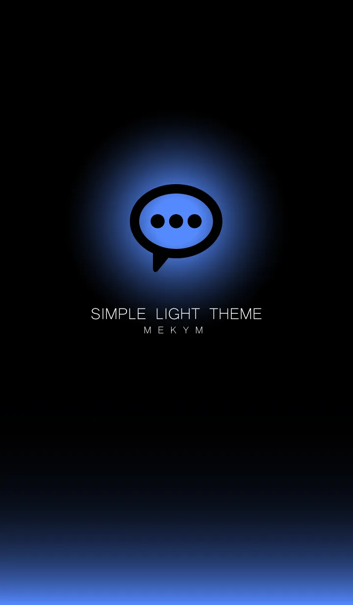 [LINE着せ替え] SIMPLE LIGHT ICON-GRADATION 5の画像1