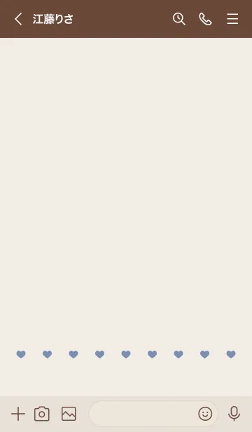 [LINE着せ替え] ねことハート(dusty colors:07)の画像3