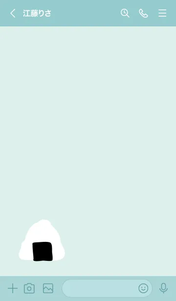 [LINE着せ替え] おにぎり シンプル7の画像3