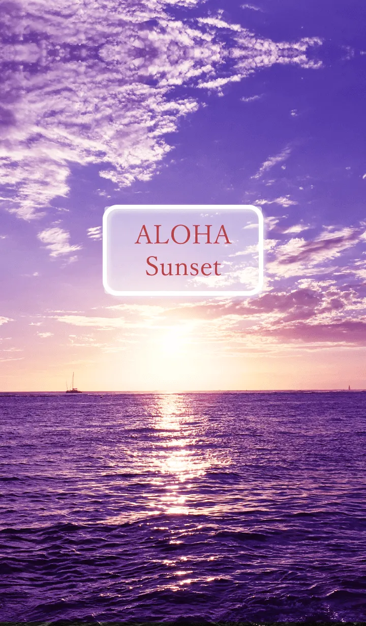 [LINE着せ替え] ALOHA Sunset..88の画像1