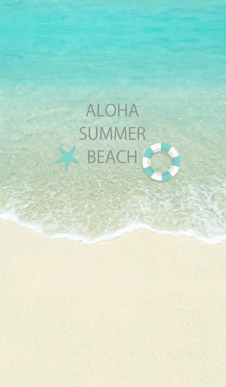 [LINE着せ替え] ALOHA SUMMER BEACH..84の画像1